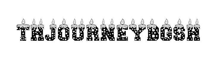 Birthday Candles  Free Fonts Download