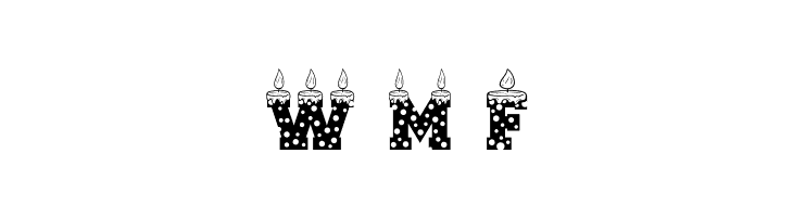 Birthday Candles  Free Fonts Download
