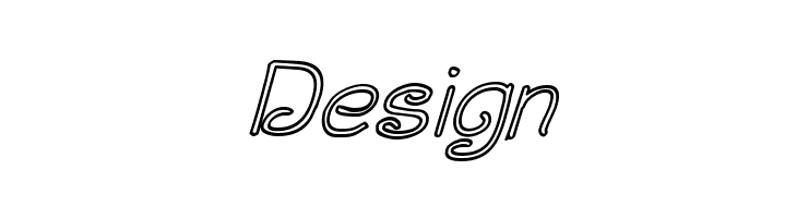 Curlmudgeon Hollow Italic  Free Fonts Download