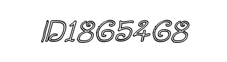 Curlmudgeon Hollow Italic  Free Fonts Download
