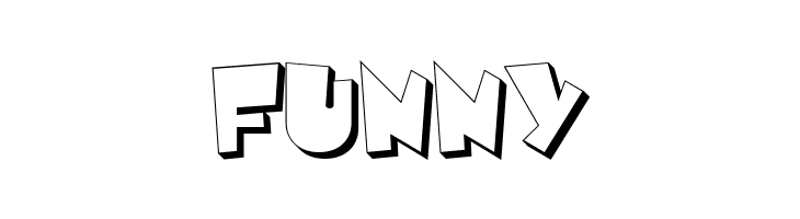 Comicartoon 3D Extrude  Free Fonts Download