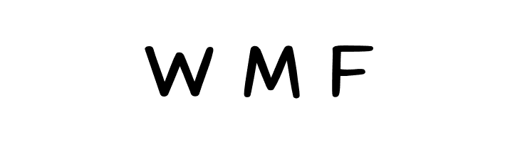 Margariney Words Regular  Free Fonts Download