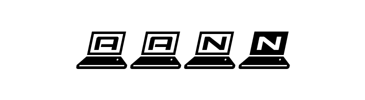 LapTop Italic  Free Fonts Download