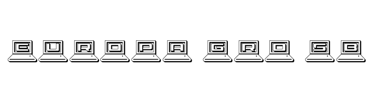 LapTop Outline  Free Fonts Download
