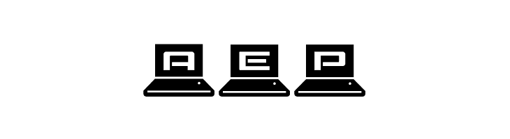 LapTop  Free Fonts Download