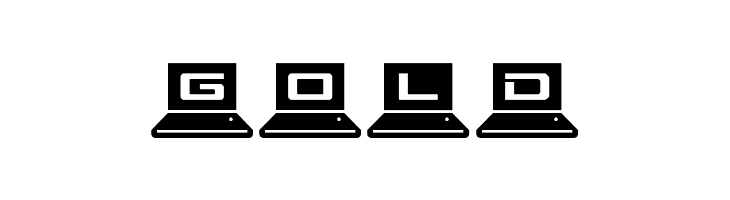 LapTop  Free Fonts Download
