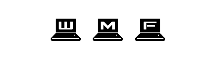 LapTop  Free Fonts Download