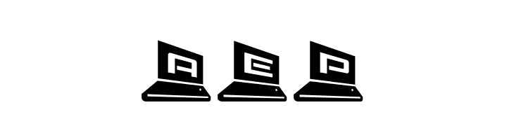 LapTop 3D2  Free Fonts Download