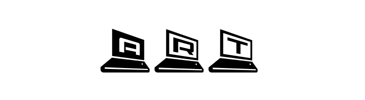 LapTop 3D2  Free Fonts Download