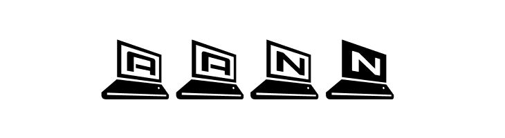 LapTop 3D2  Free Fonts Download
