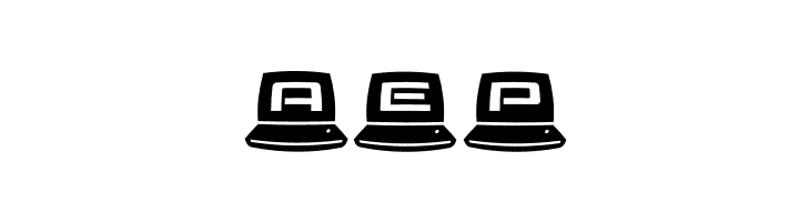 LapTop Ergodynamic  Free Fonts Download