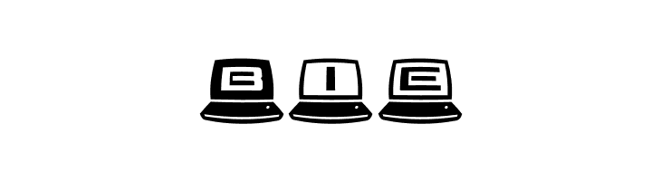 LapTop Ergodynamic  Free Fonts Download