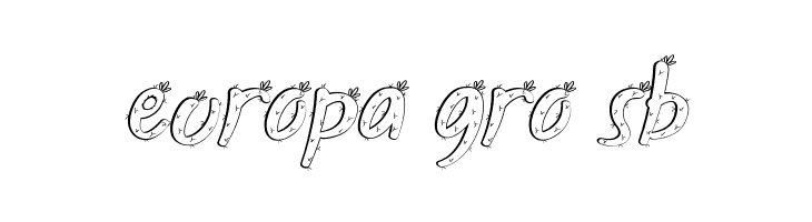 Nurse Plants Demo Italic  Free Fonts Download