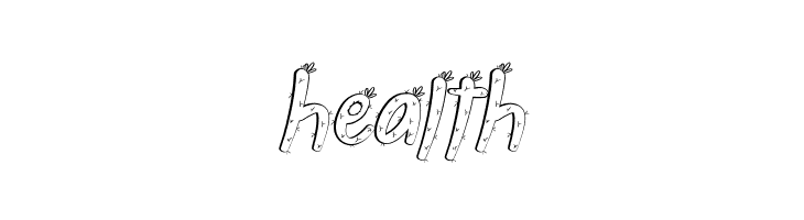 Nurse Plants Demo Italic  Free Fonts Download