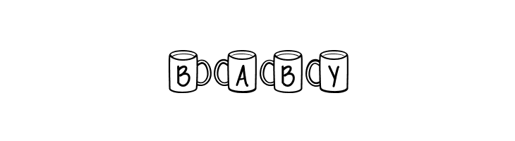 MF Coffee Mugs  Free Fonts Download