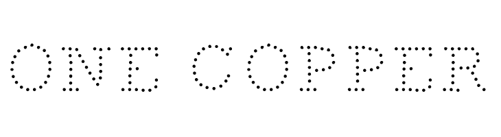 BUNKER DOT Regular  Free Fonts Download