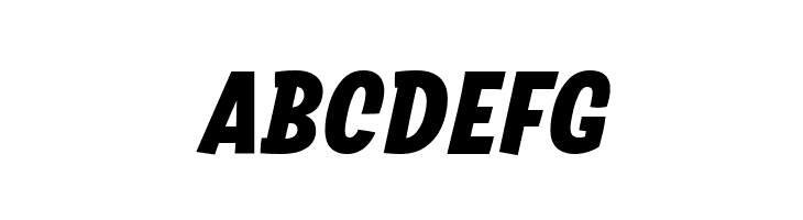 Salad Trial Extrabold Italic  Free Fonts Download