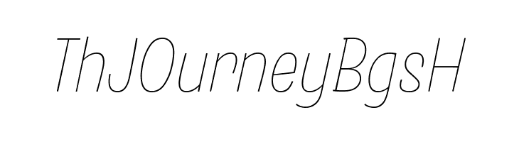 Salad Trial Extralight Italic  Free Fonts Download