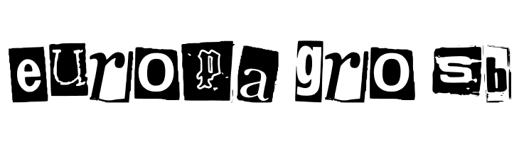 Magazine Letter By Brnt Regular  Free Fonts Download