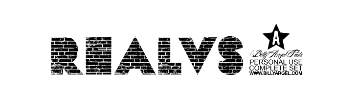 BRICKS PERSONAL USE Bold  Free Fonts Download