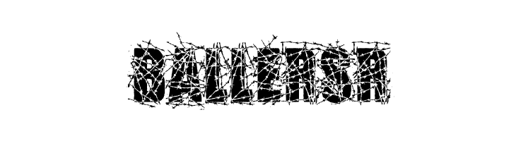 BARBEDWIRE PERSONAL USE Bold  Free Fonts Download