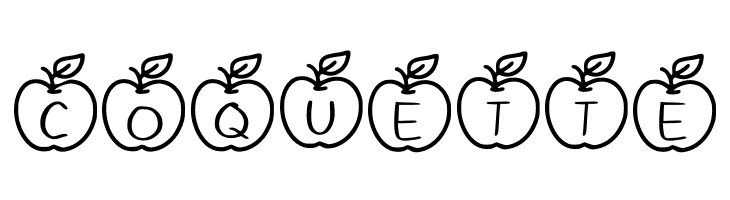Apple Fruit Regular  Free Fonts Download