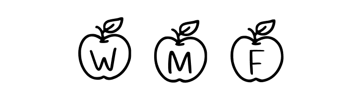 Apple Fruit Regular  Free Fonts Download