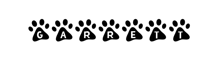 MF Paw Prints  Free Fonts Download