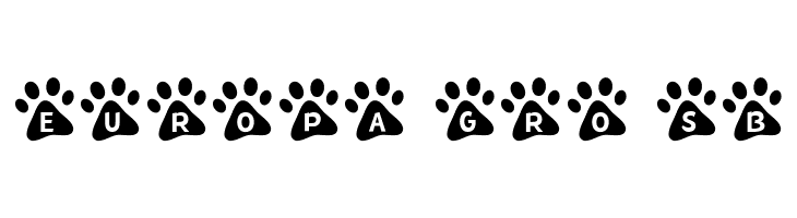 MF Paw Prints  Free Fonts Download