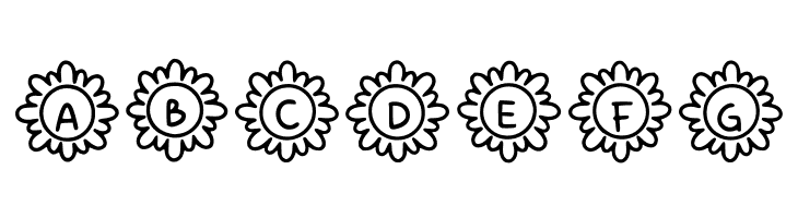 Flowery Regular  Free Fonts Download