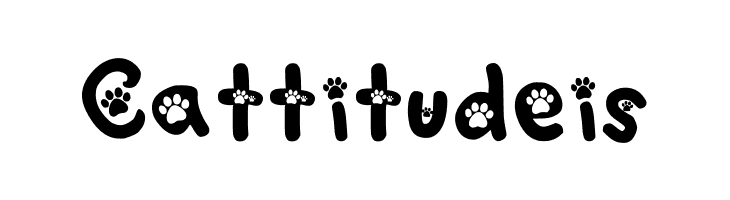 Kitten Paws Regular  Free Fonts Download