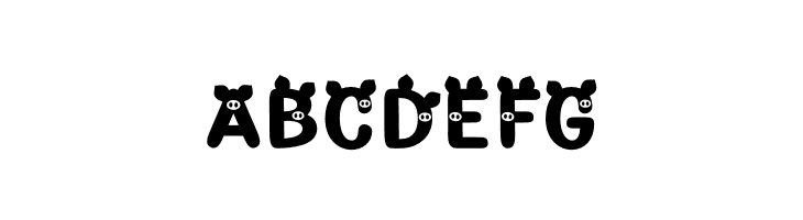 Piggy Demo  Free Fonts Download
