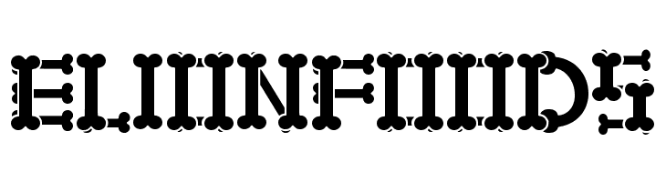 Hallo Skull - personal use  Free Fonts Download