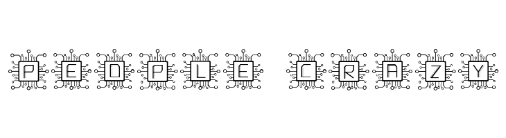 CyberTech Monogram  Free Fonts Download