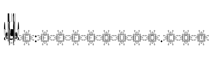 CyberTech Monogram  Free Fonts Download