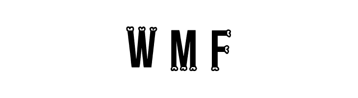 Bones Regular  Free Fonts Download