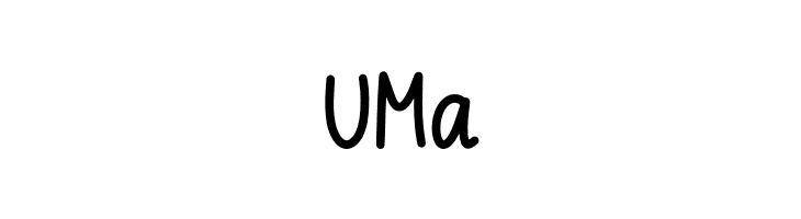 UMa Doggie Font