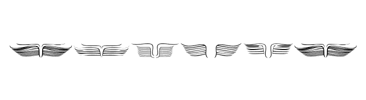 Ornamental Wings Regular  Free Fonts Download
