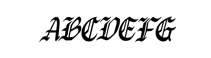 Black Window Italic  Free Fonts Download