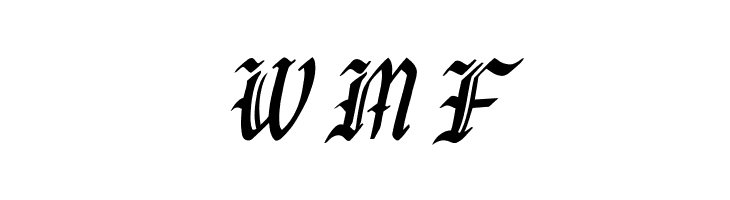 Black Window Italic  Free Fonts Download