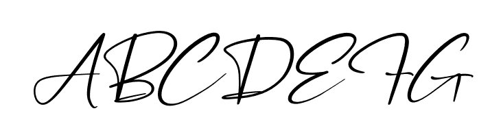 Pantherdam Signature Italic  Free Fonts Download