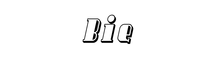 Avondale Shaded Italic  Free Fonts Download