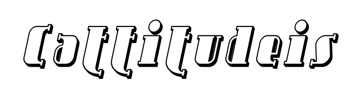 Avondale Shaded Italic  Free Fonts Download