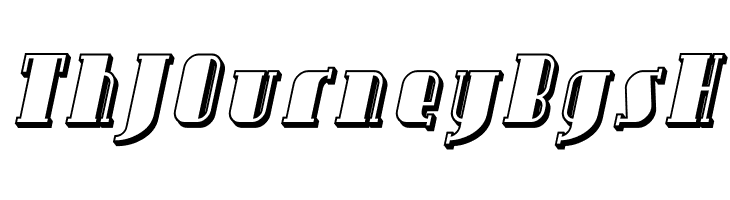 Avondale Shaded Italic  Free Fonts Download