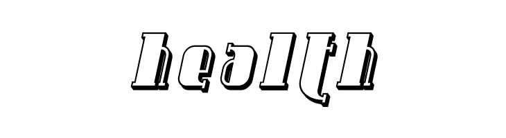 Avondale Shaded Italic  Free Fonts Download