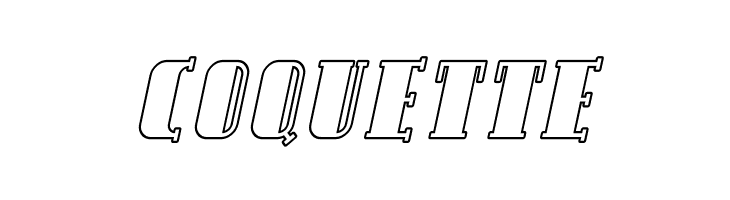 Avondale Outline Italic  Free Fonts Download