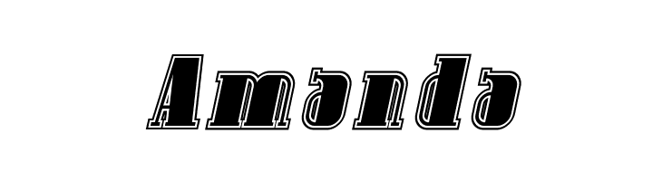 Avondale Inline Italic  Free Fonts Download