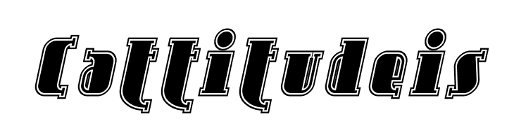 Avondale Inline Italic  Free Fonts Download