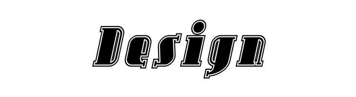 Avondale Inline Italic  Free Fonts Download