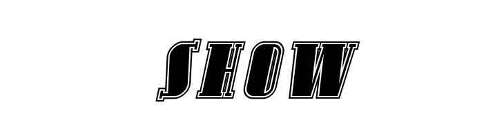 Avondale Inline Italic  Free Fonts Download